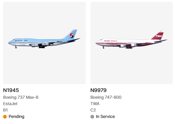 Aircraft on My Line